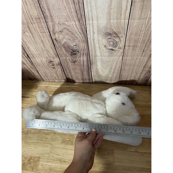 Vermont Teddy Bear Company Jointed Bear White/Cream 1994 Vintage - Picture 9 of 9